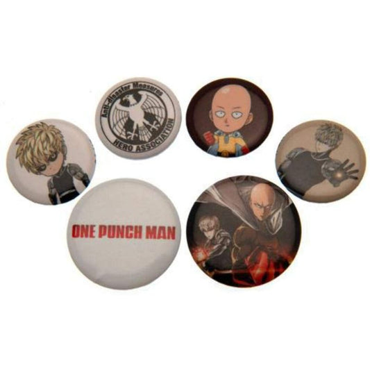 One Punch Man Badge Pack