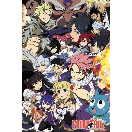 Fairy Tail, Season 6 Key Art, Maxi Poster 61x91.5cm