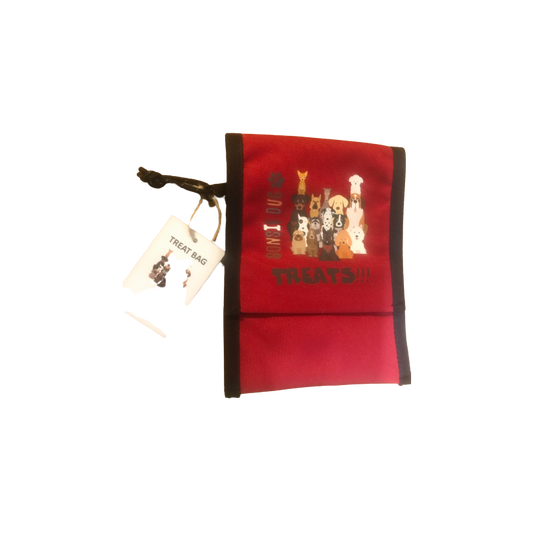 Dog Treat Bag - Red
