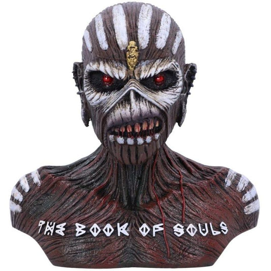 Officially Licensed Iron Maiden The Book of Souls Bust Box (Small) Brown, 11.5cm