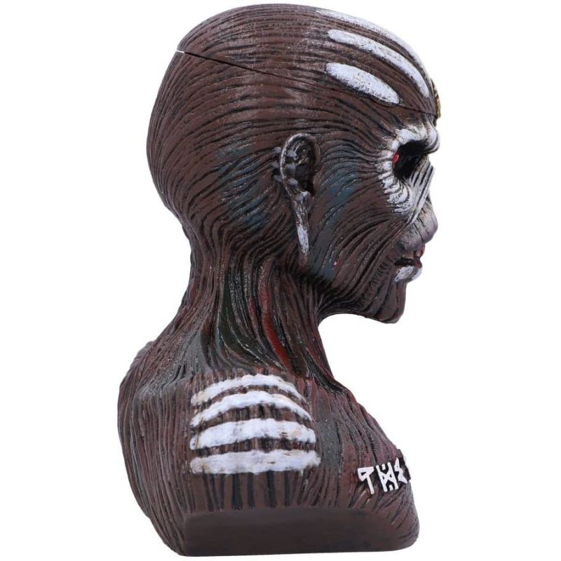 Officially Licensed Iron Maiden The Book of Souls Bust Box (Small) Brown, 11.5cm