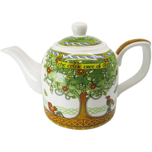 Tree of Life Porcelain Teapot