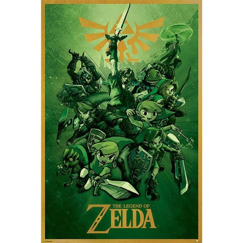 The Legend Of Zelda Link Maxi Poster 61cm x 91.5cm 24 x 36 inches