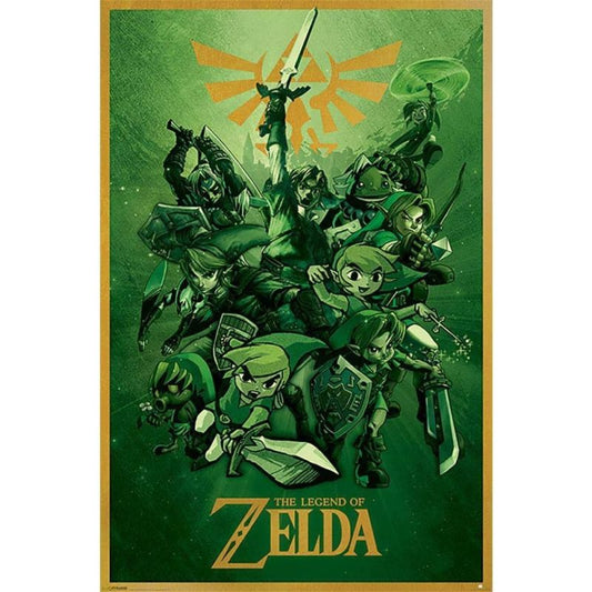 The Legend Of Zelda Link Maxi Poster 61cm x 91.5cm 24 x 36 inches