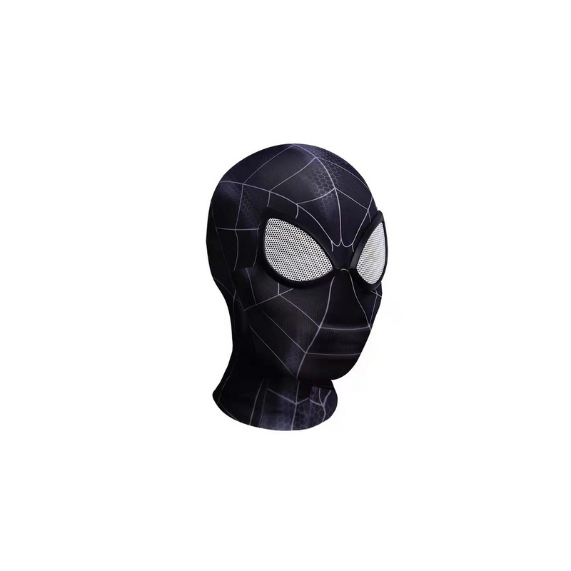 Spiderman Costume Mask (Black)
