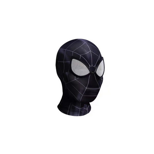 Spiderman Costume Mask (Black)