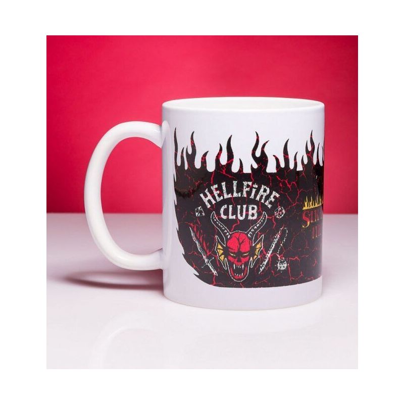 Official Stranger Things Hellfire Club Fireball Him Mug