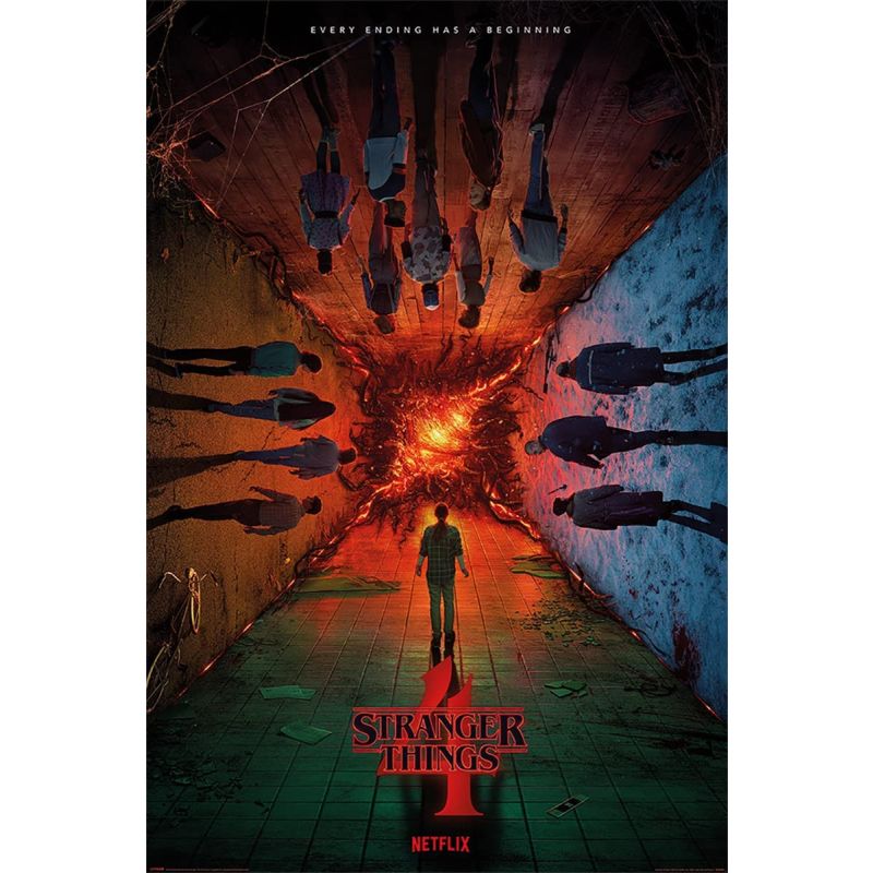 Stranger Things 4 (Every Ending Has A Beginning) Maxi Poster