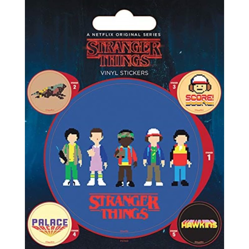 Stranger Things  Arcade  Stickers - Officially Licensed