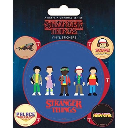 Stranger Things  Arcade  Stickers - Officially Licensed