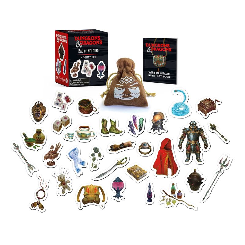 Dungeons & Dragons: Bag of Holding Magnet Set (Rp Minis)