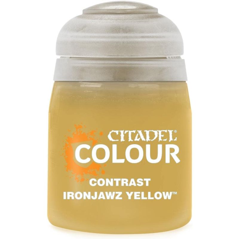 Games Workshop Citadel Contrast Paint: Ironjawz Yellow (18ml)