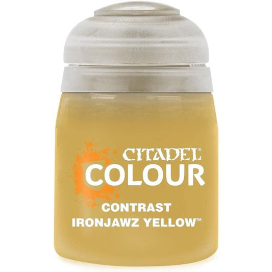Games Workshop Citadel Contrast Paint: Ironjawz Yellow (18ml)
