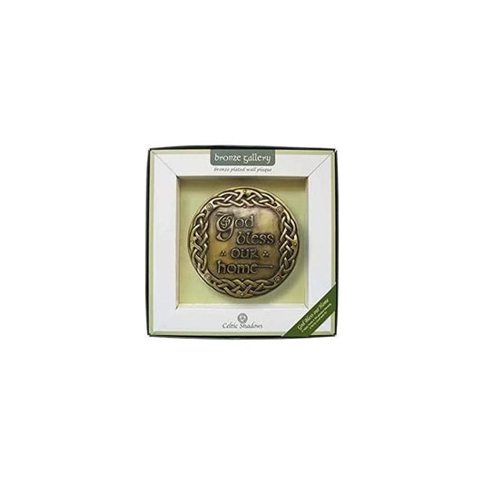 Royal Tara God Bless Our Home Decorative Bronze Plaque