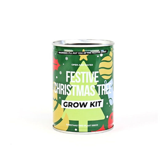 Gift Republic Festive Christmas Tree Grow Kit Tin Gift New