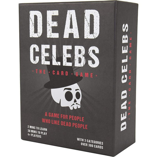 Guess The Dead Celeb Card Game