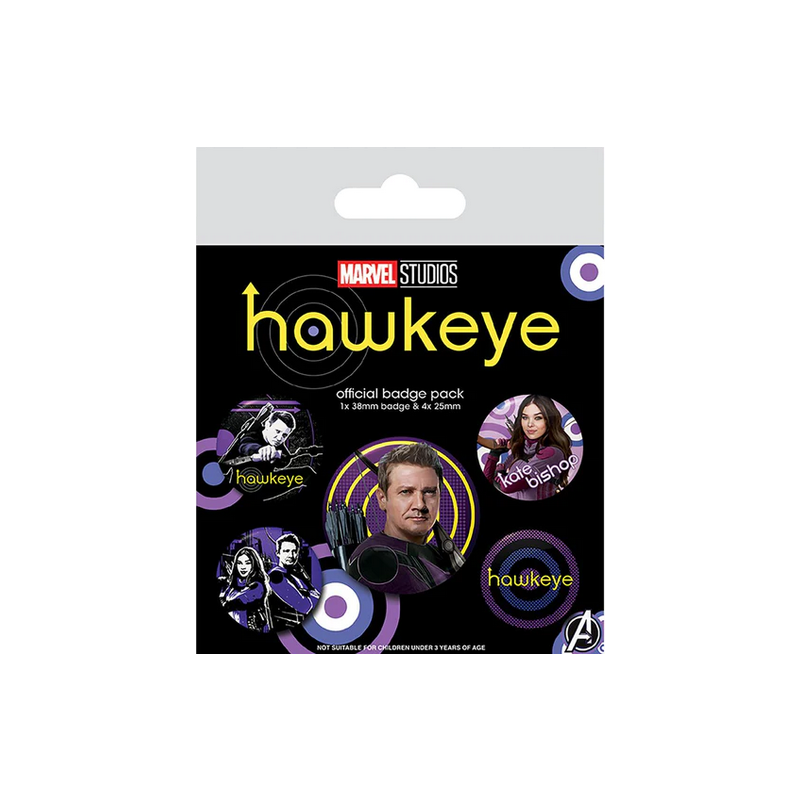Hawkeye (On Target) Badge Pack