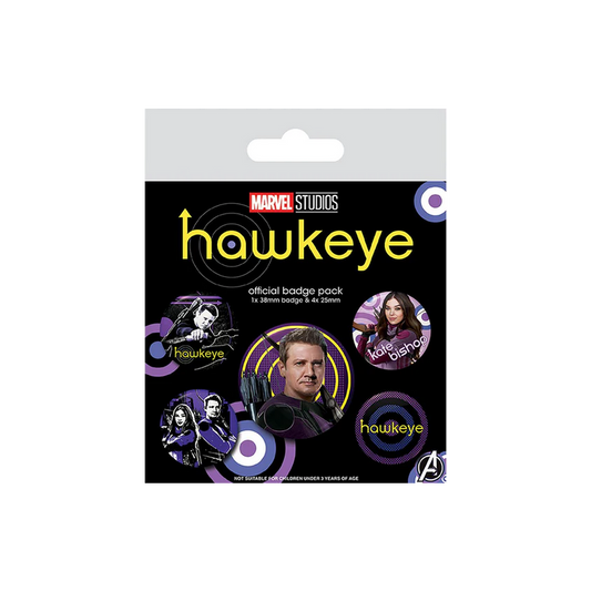 Hawkeye (On Target) Badge Pack