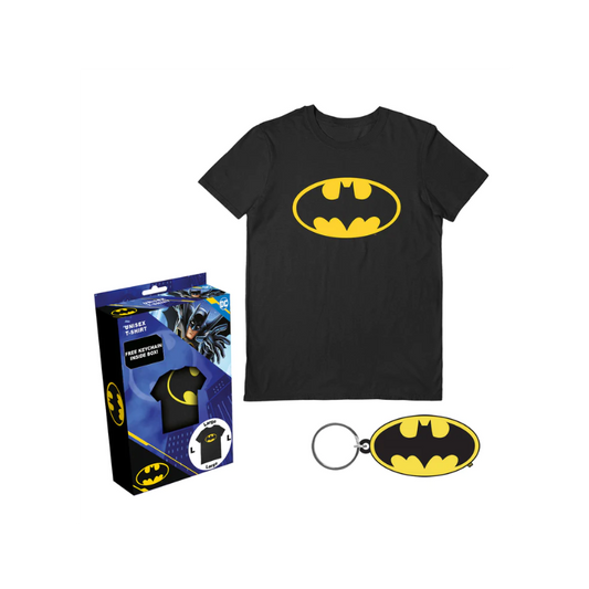 Batman Logo T Shirt - Size XL