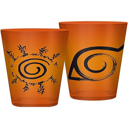 Glass XXL Naruto Shippuden - Large Orange Glass - 400ml