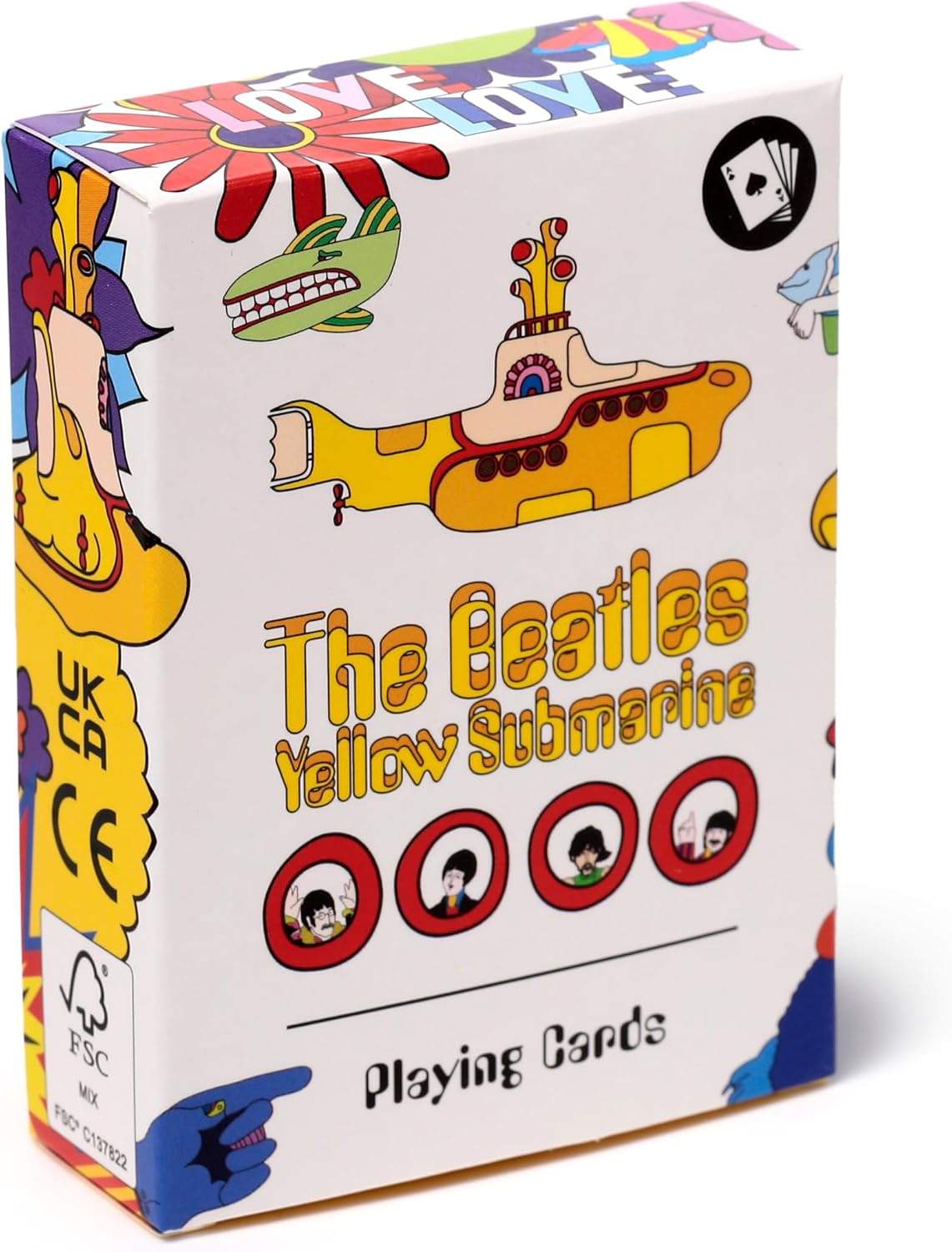The Beatles Yellow Submarine Standard Playing Card Deck
