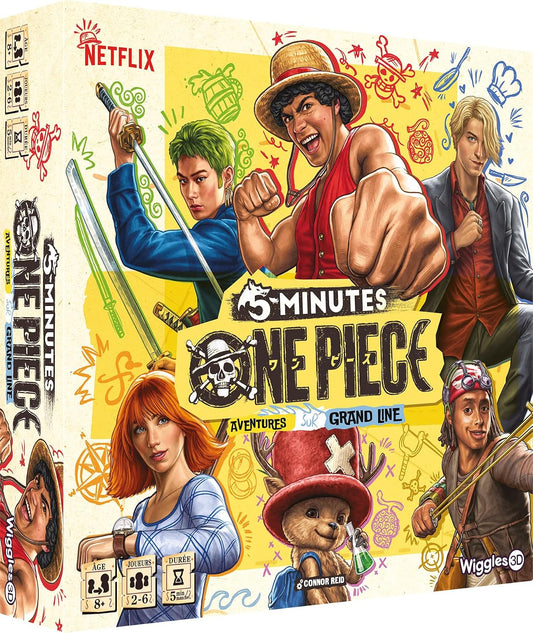 5 Minutes: One Piece - Wiggles 3D - Frantic Cooperative Card Game