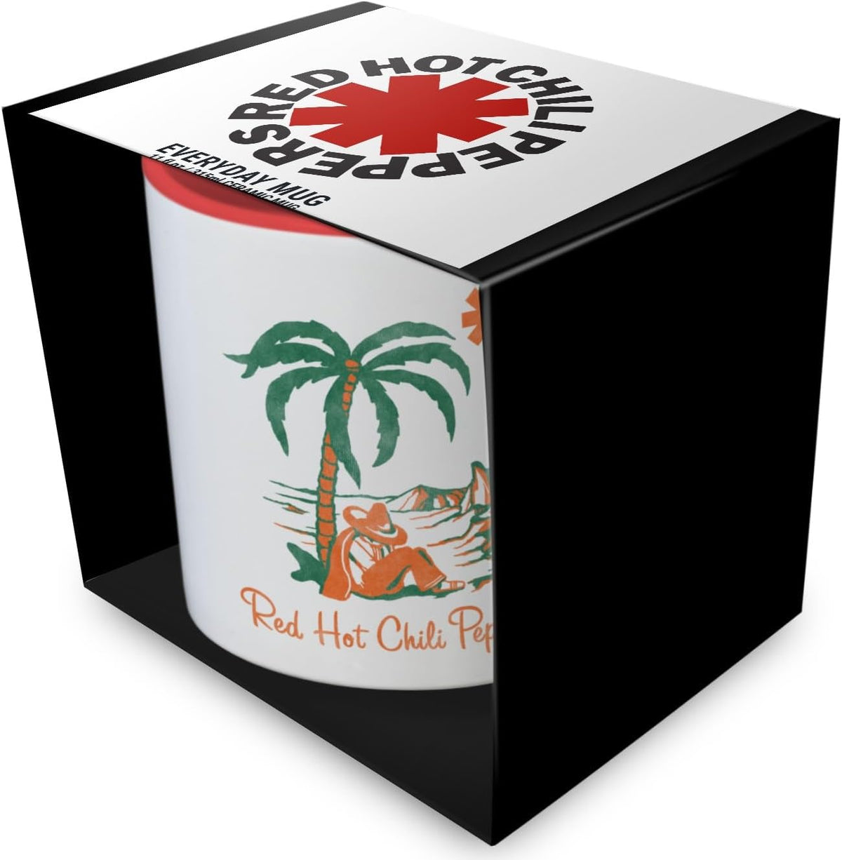 Red Hot Chili Peppers (Island) Red Coloured Inner Mug