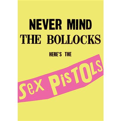 SEX PISTOLS (NEVER MIND THE BOLLOCKS) A6 POSTCARD PRINT (1 CARD SUPPLIED)