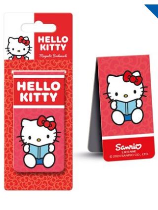HELLO KITTY (READING) MAGNETIC BOOKMARK