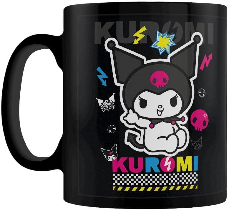 Kuromi (CMYK) Black Mug - 10Oz / 315ml