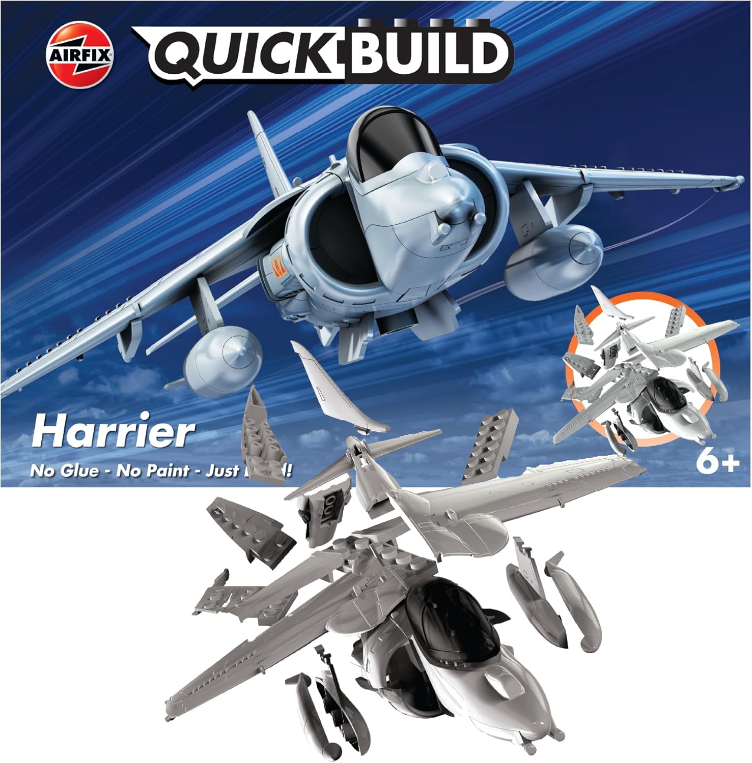 Airfix QUICKBUILD Model Aircraft Kits - Harrier