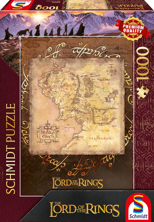 Schmidt - The Lord of the Rings: Middle Earth (1,000 Pieces) - Jigsaw Puzzle