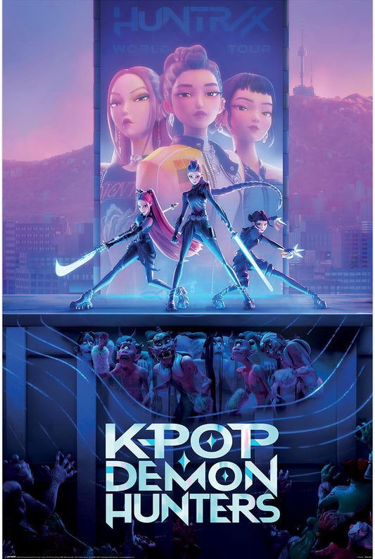 K-POP DEMON HUNTERS (KEY ART) MAXI POSTER 91.5cm x 61cm