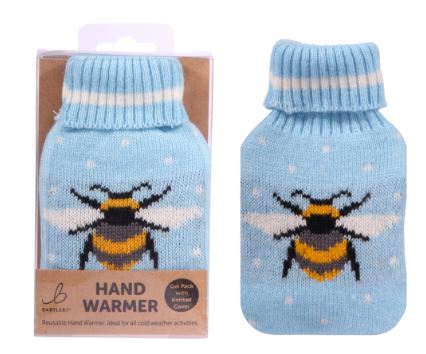 Bumble Bee Knitted Hand Warmer