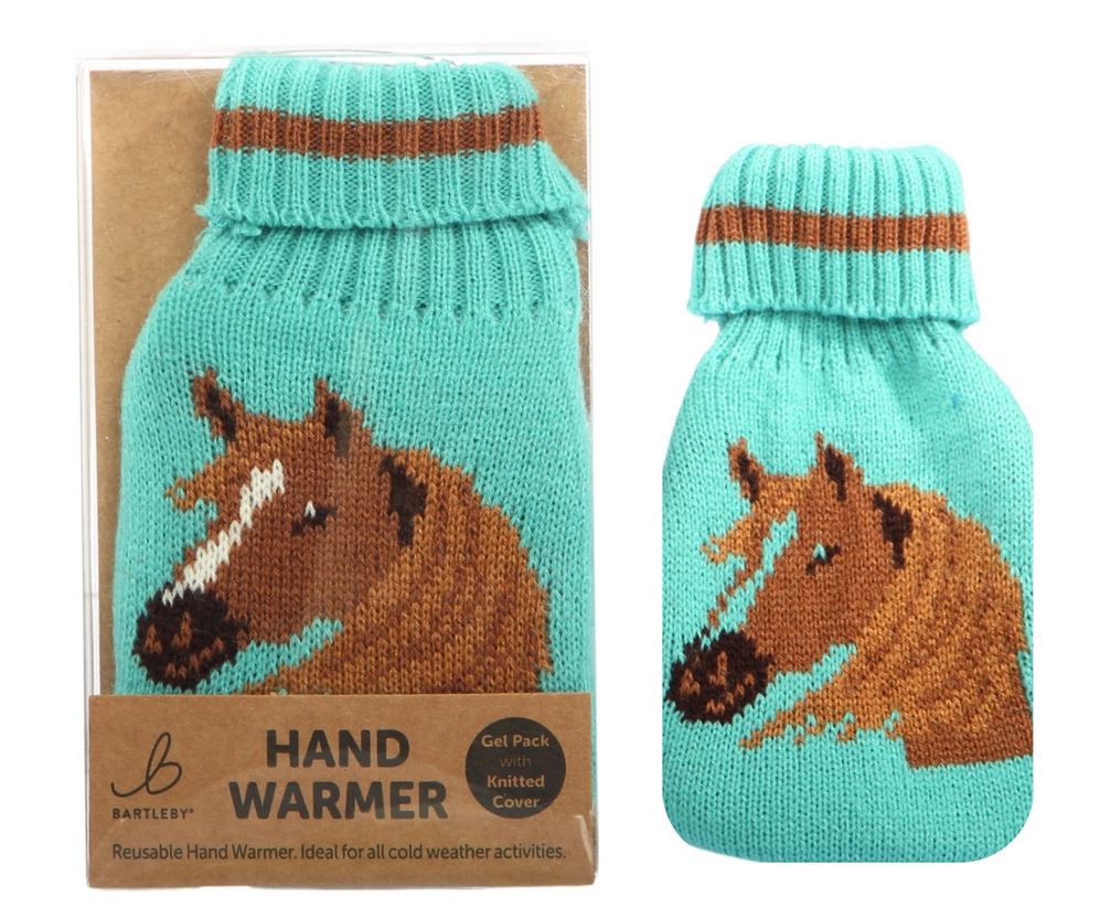 Knitted Hand Warmer - Horse
