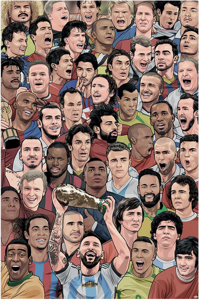 Legends (Football's Greatest) Maxi Poster
