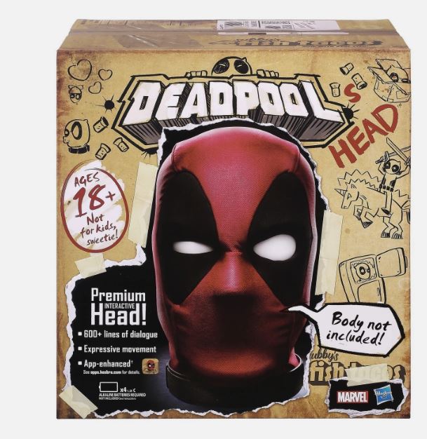 Marvel Legends Deadpool’s Head Premium Interactive, Moving, Talking Electronic