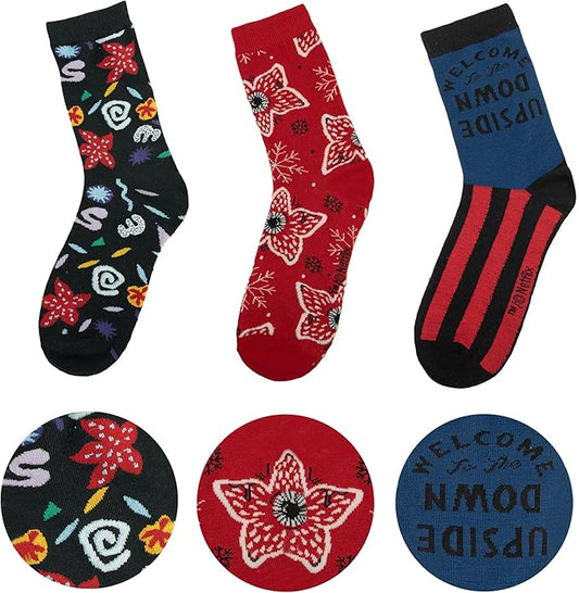 Stranger Things - Set of 3 Socks One Size