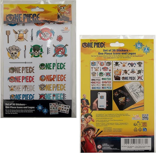 One Piece – Set of 36 Stickers