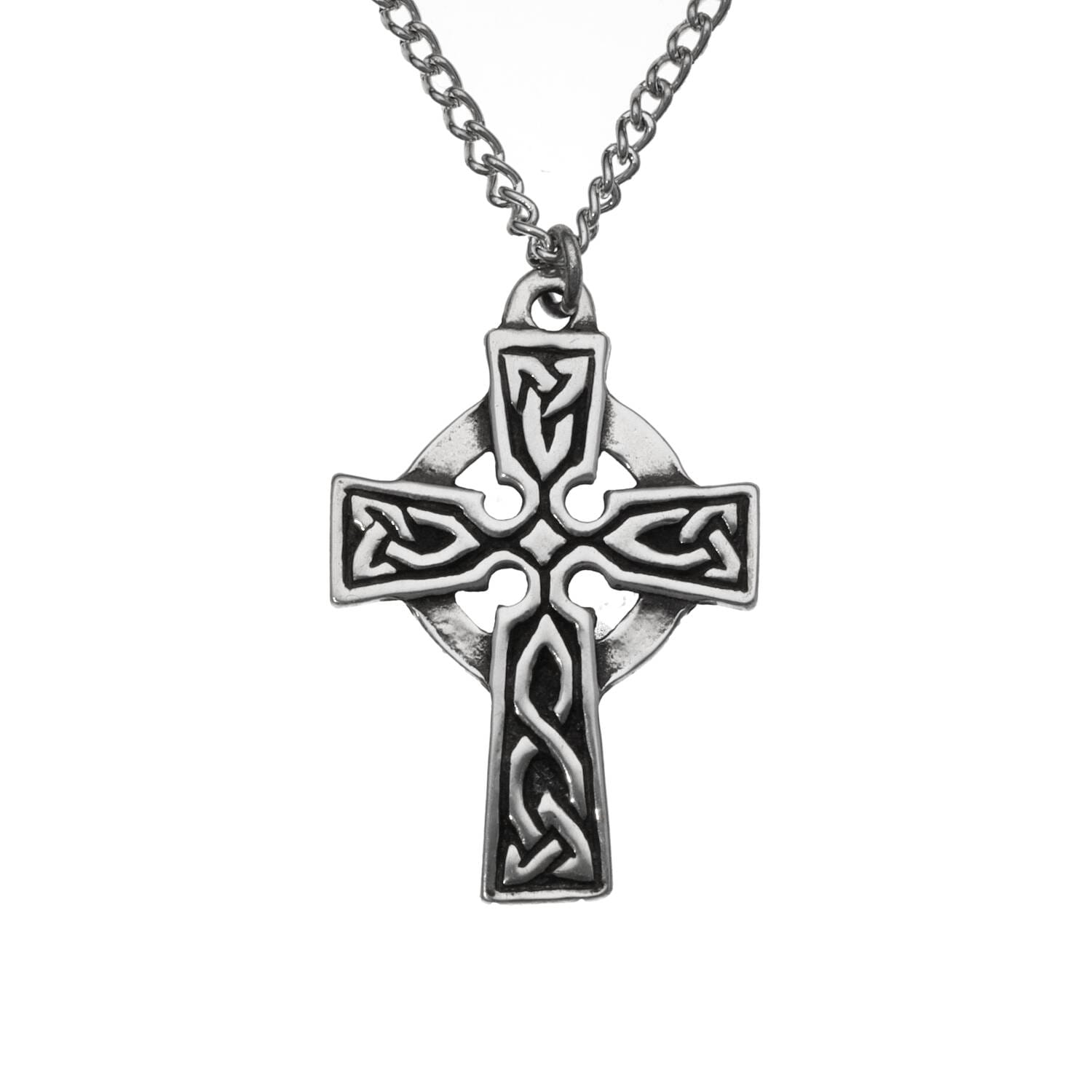 St Petroc cross necklet