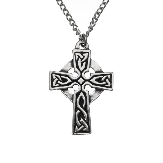 St Petroc cross necklet
