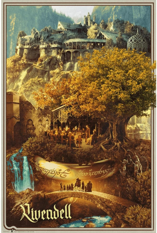 Lord of the Rings Rivendell 61 x 91.5cm - Maxi Poster