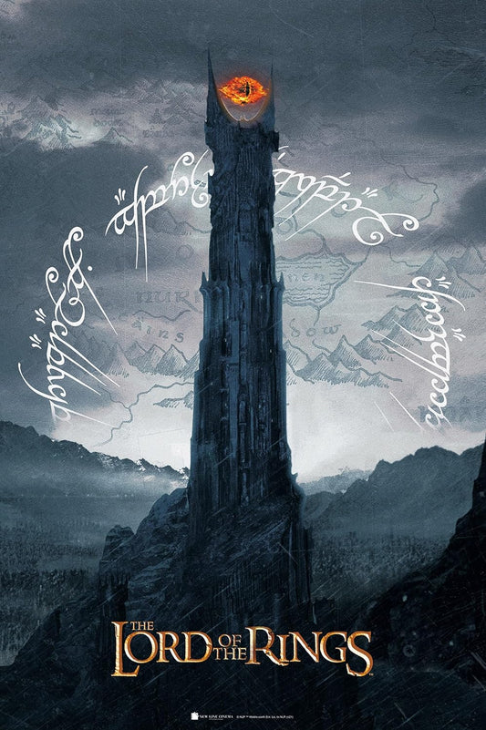 Lord of the Rings Poster Sauron Tower Maxi Poster