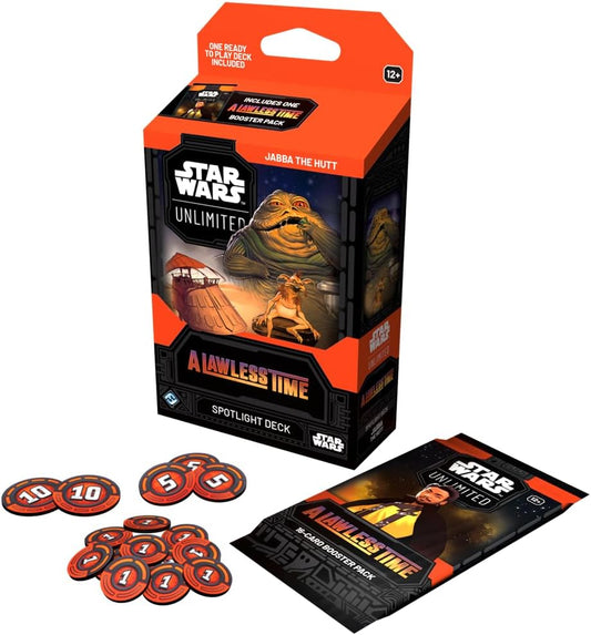 Star Wars: Unlimited TCG A Lawless Time Jabba the Hutt SPOTLIGHT DECK