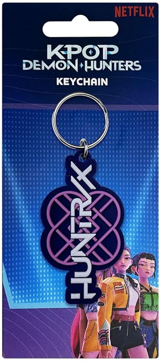 K-Pop Demon Hunters (Huntrix Logo) Pvc Keychain