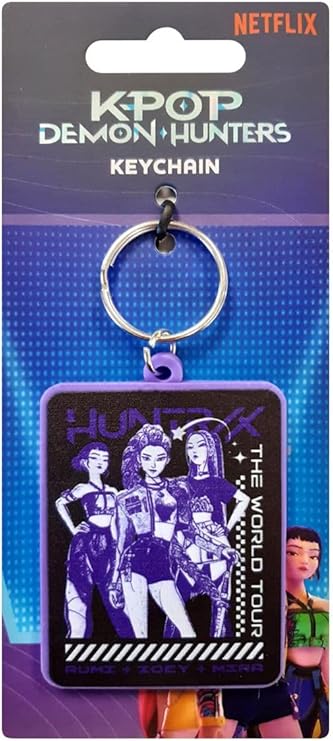 K-Pop Demon Hunters Huntrix Group PVC Keyring