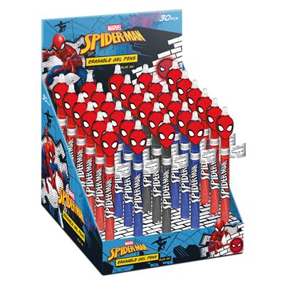 SPIDER-MAN (MASKS) ERASEABLE GEL PENS (1 SUPPLIED)