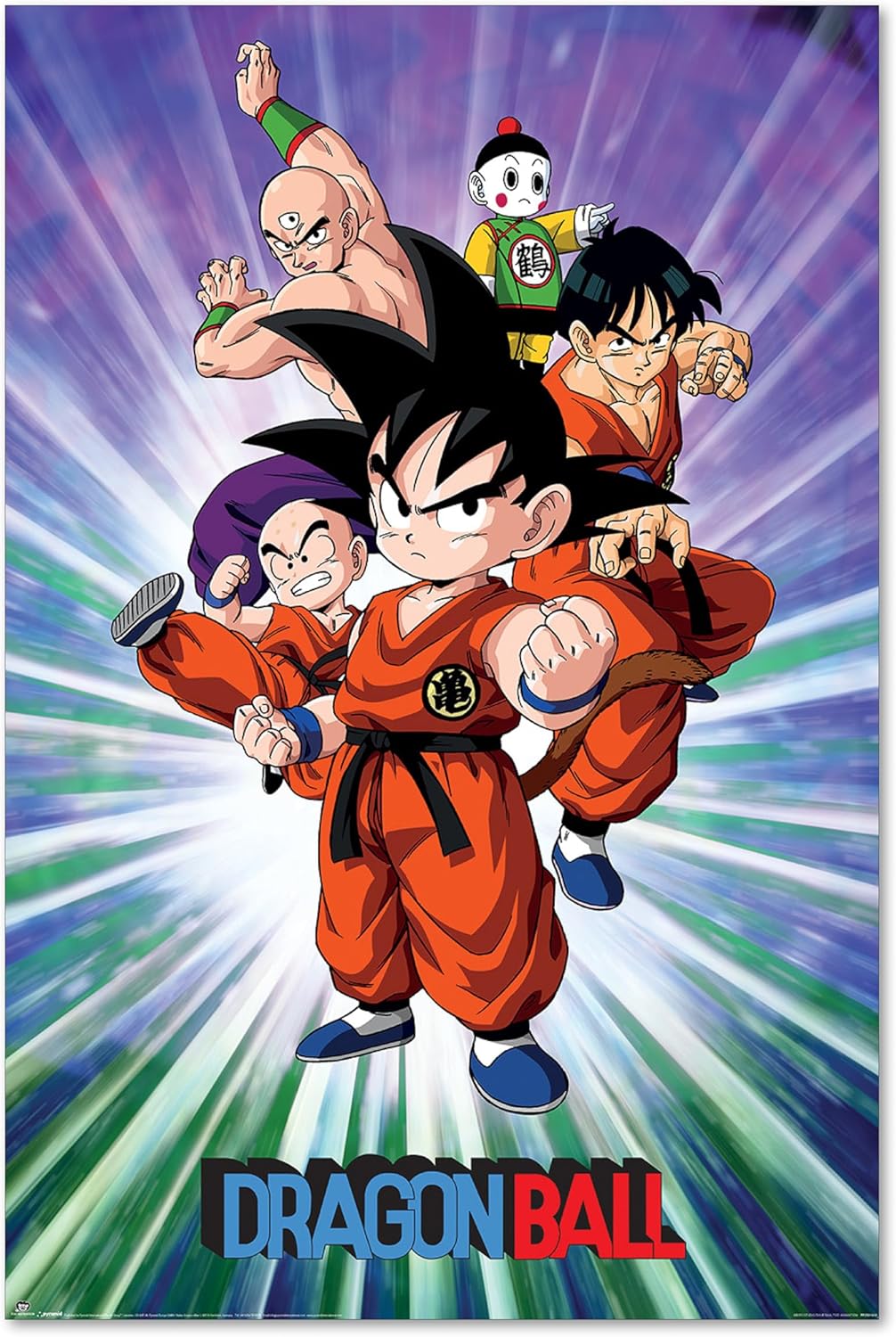 Dragon Ball Maxi Poster - Son Goku & Fighters Group