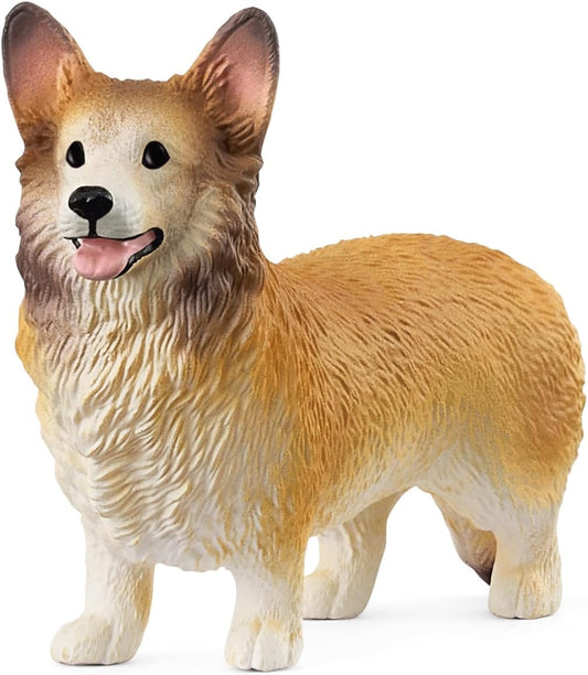 SCHLEICH Farm World - Cute 2" Welsh Corgi Toy Dog Figurine