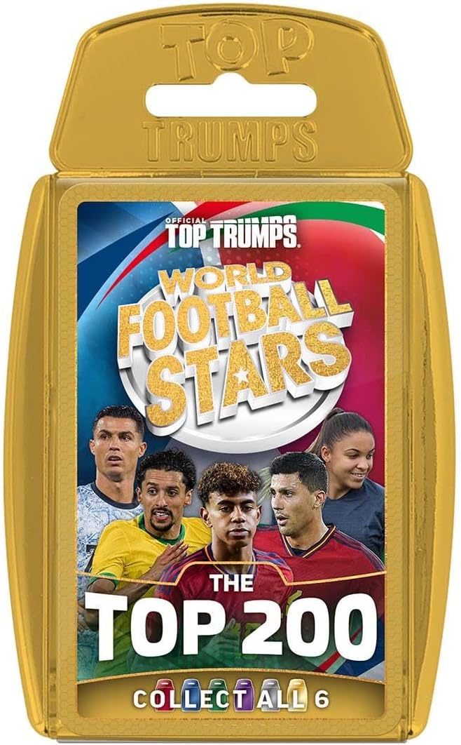 Top Trumps World Football Stars Top 200